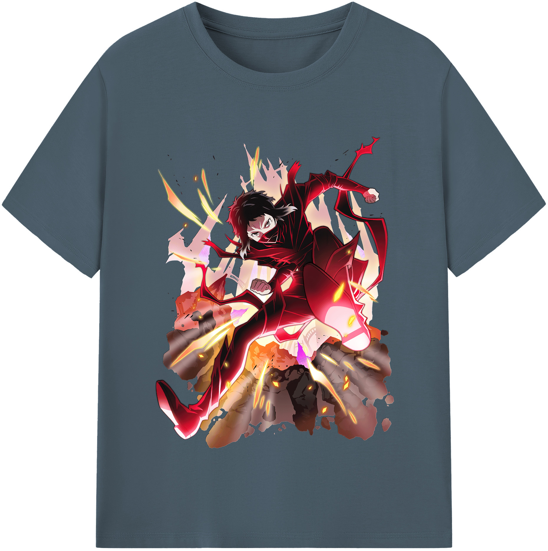 （画像用） 文豪ストレイドッグス Bungo Stray Dogs 綿100％半袖Tシャツ（フロントプリント）